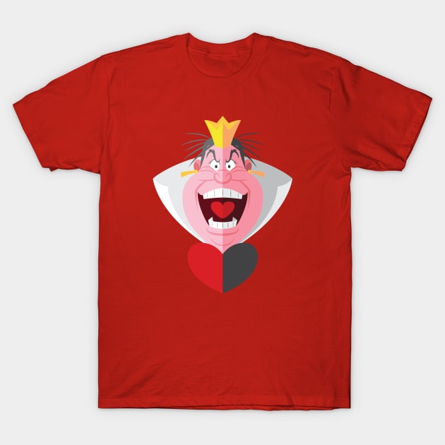 Queen of Hearts T-Shirt by AJIllustrates